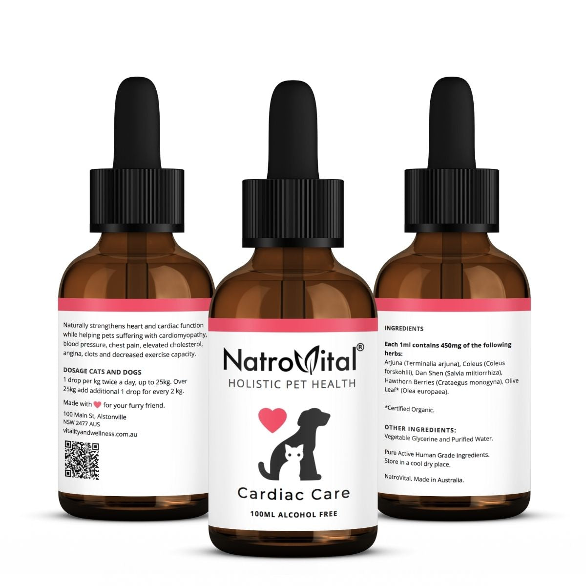 NatroVital For Pets Cardiac Care All Sides | NatroVital