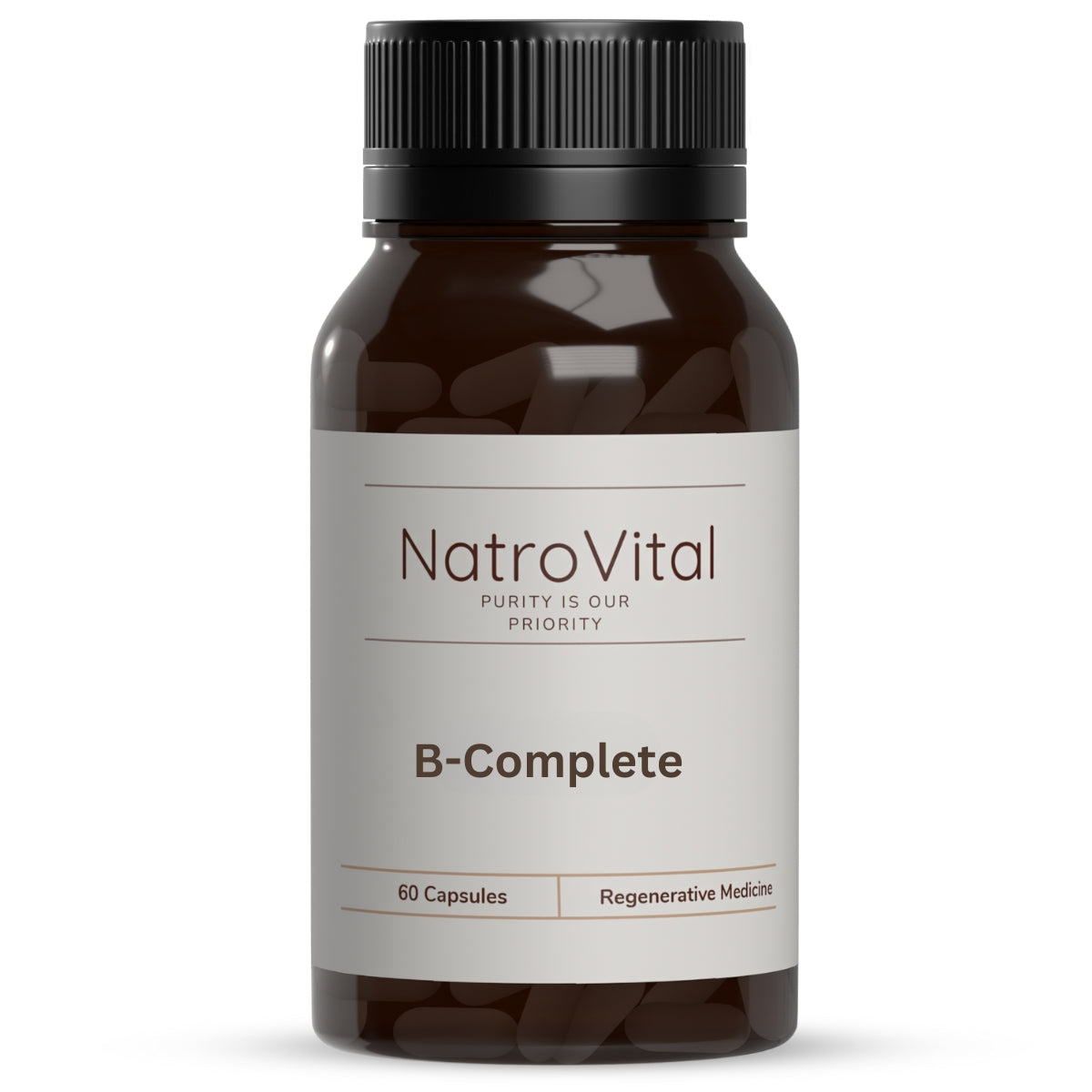 NatroVital B-Complete 60 Capsues