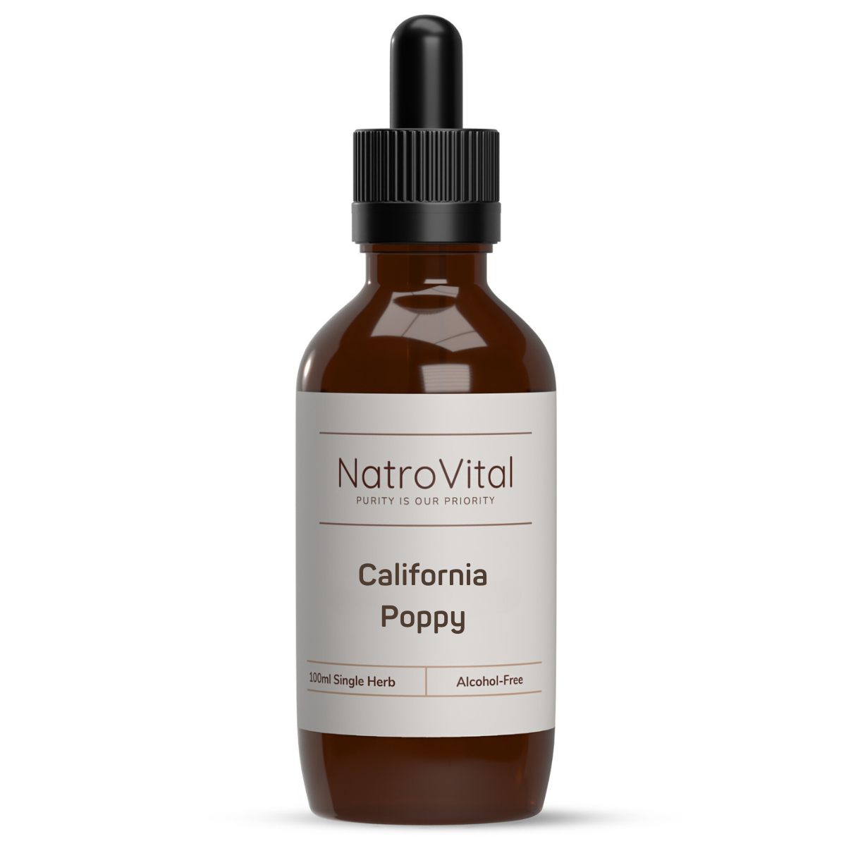 NatroVital California Poppy Tincture 100ml