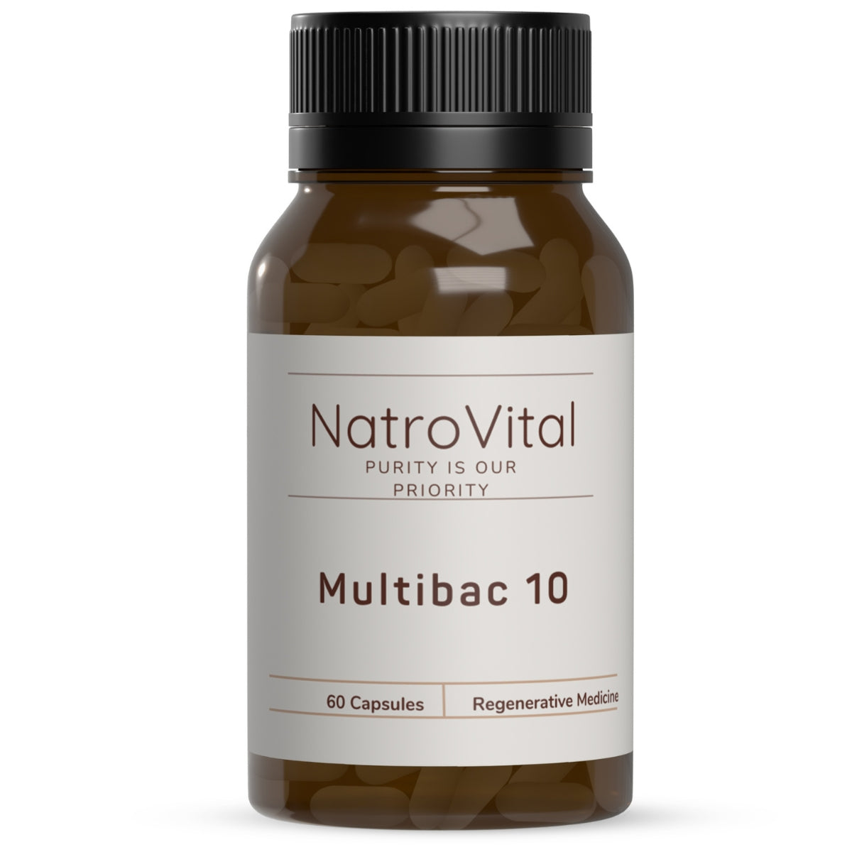 NatroVital Multibac 10 60 Capsules