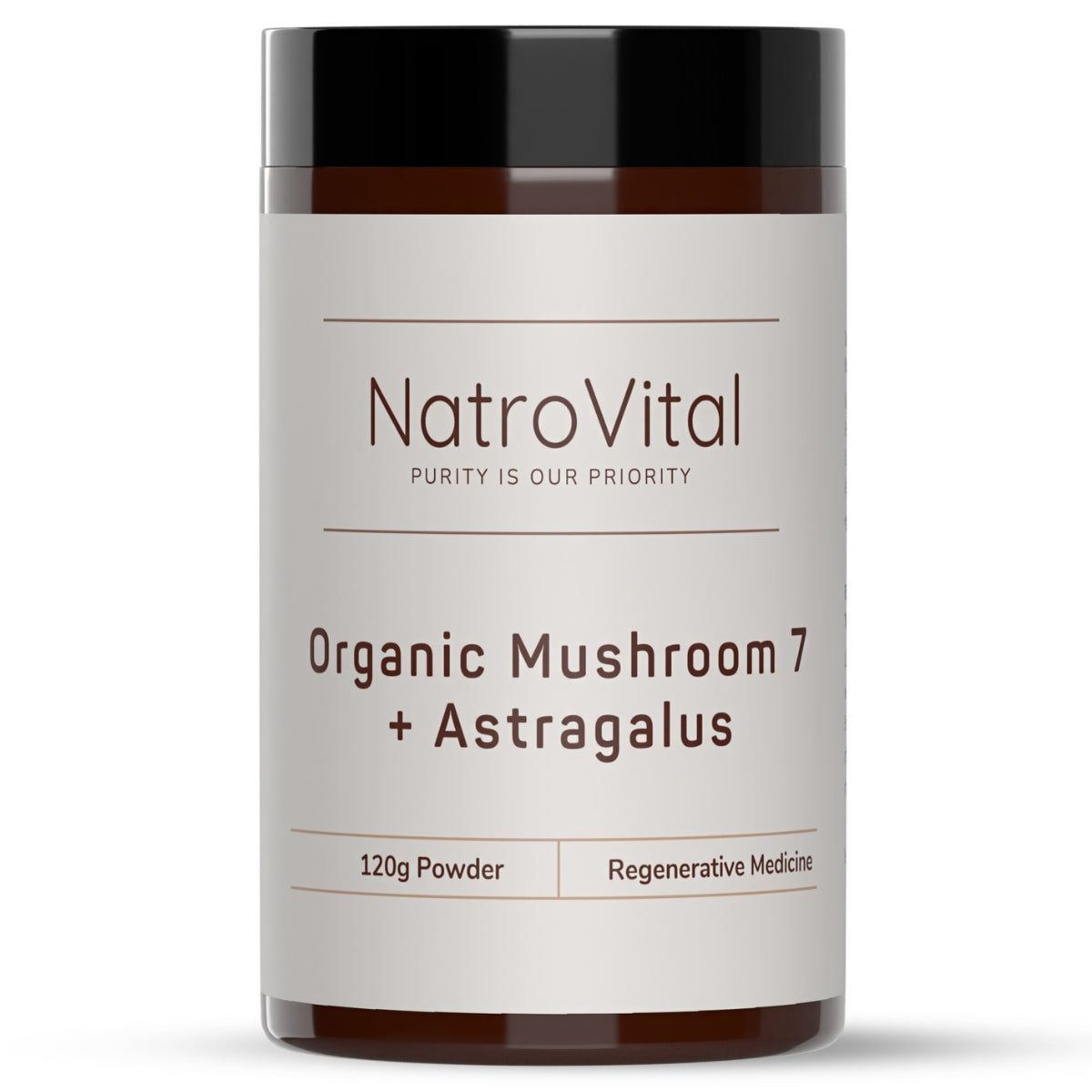 NatroVital Organic Mushroom 7 + Astragalus | NatroVital
