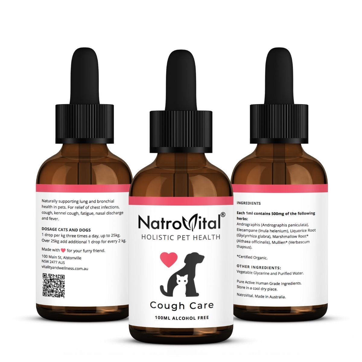 NatroVital For Pets Cough Care All Sides | NatroVital