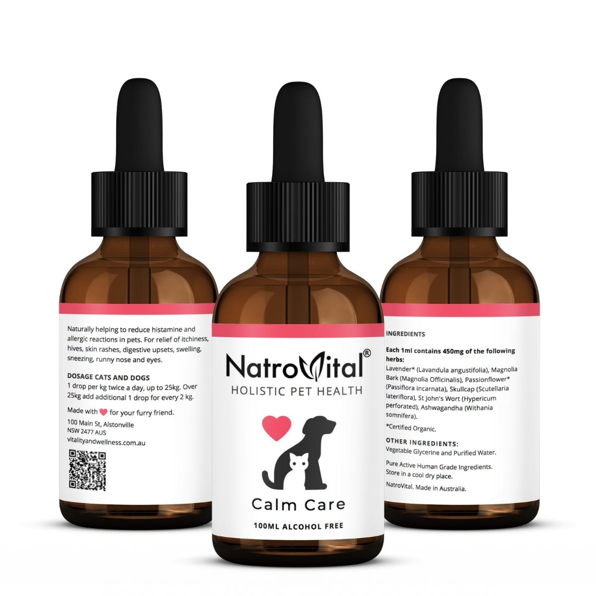 NatroVital For Pets Calm Care All Sides | NatroVital