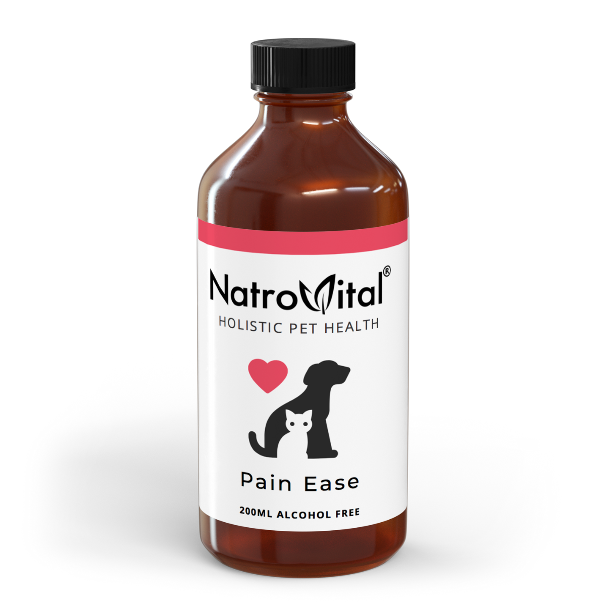 NatroVital For Pets Pain Ease 200ml Liposomal PEA, Turmeric and Quercetin | NatroVital