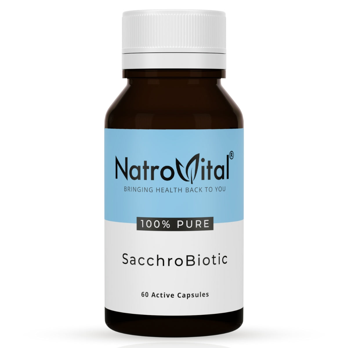 NatroVital SacchroBiotic 60 Capsules | NatroVital